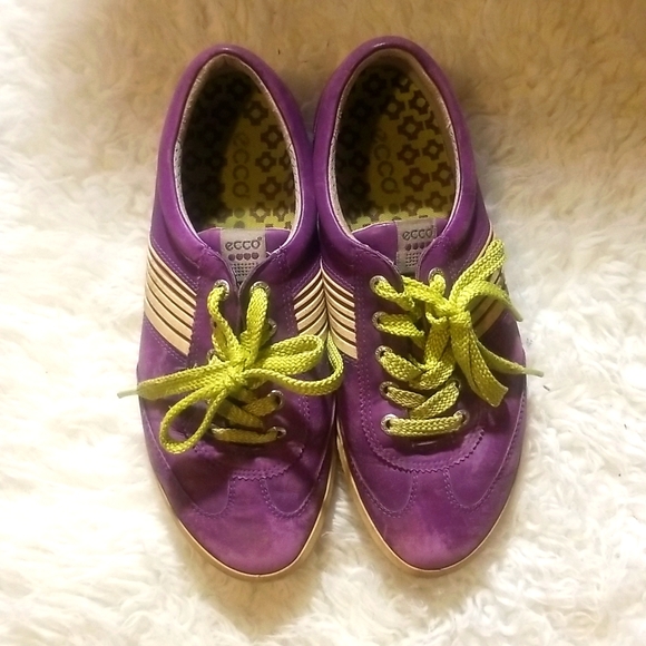 Purple women's ecco shoes - Picture 3 of 3